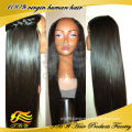 Wholesale Silky Straight Brazilian Virgin Human Hair Cheap U Part Wigs On Sale